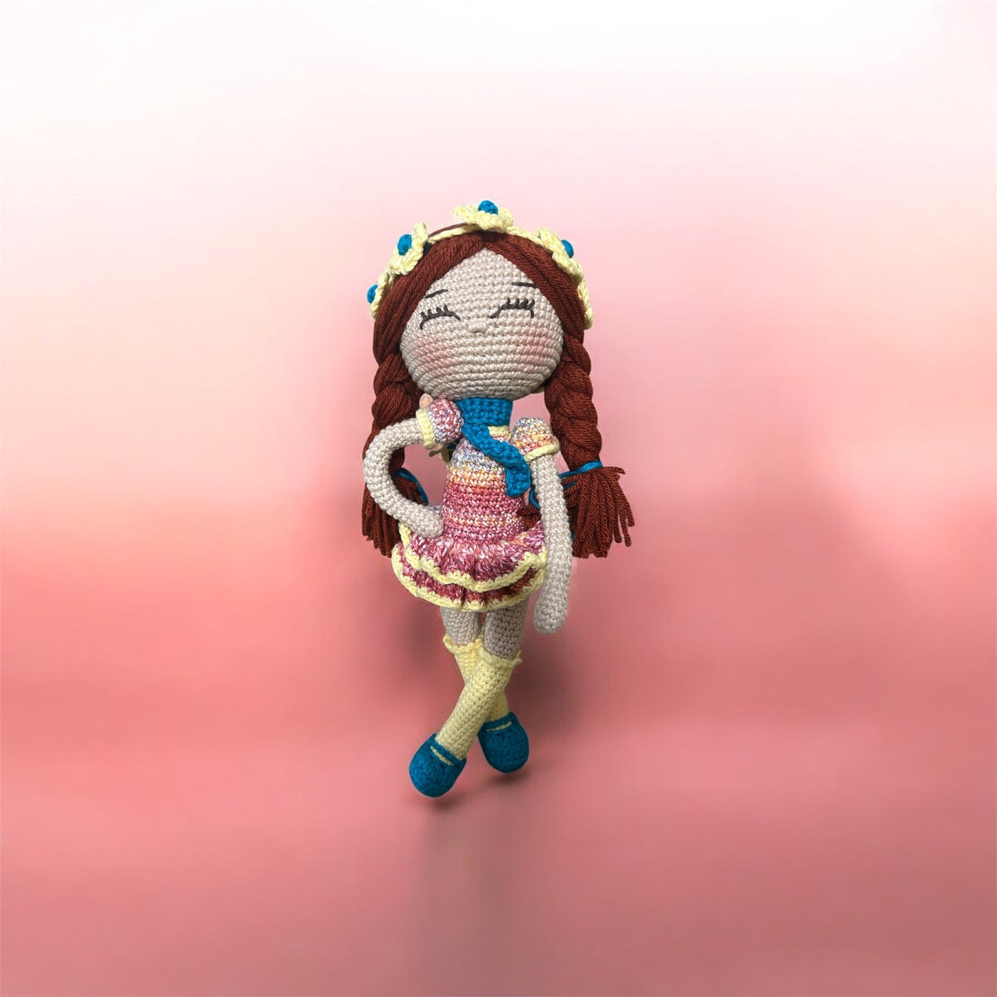 Lumi the Gentle Dreamer (with Snowbell, her tiny cat companion)