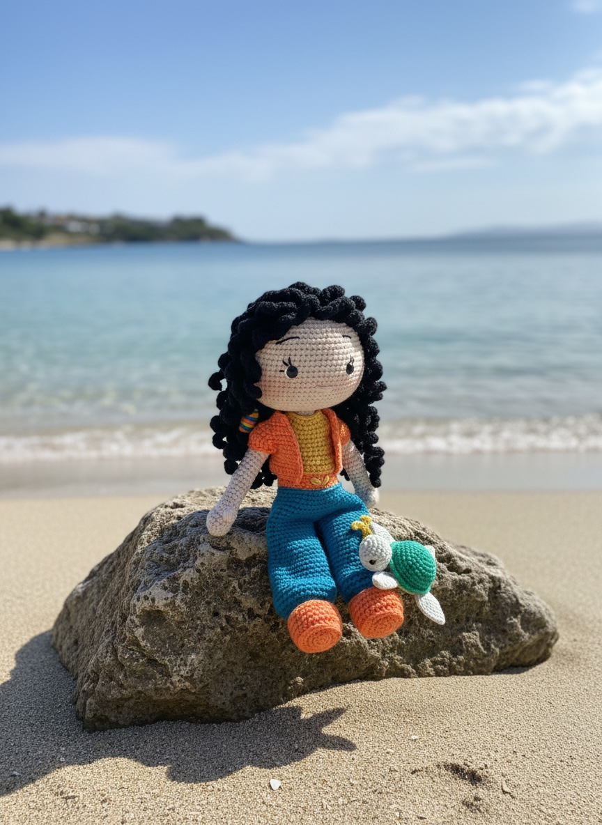 Kaia & Tilly – Ocean Explorers Amigurumi Doll Set