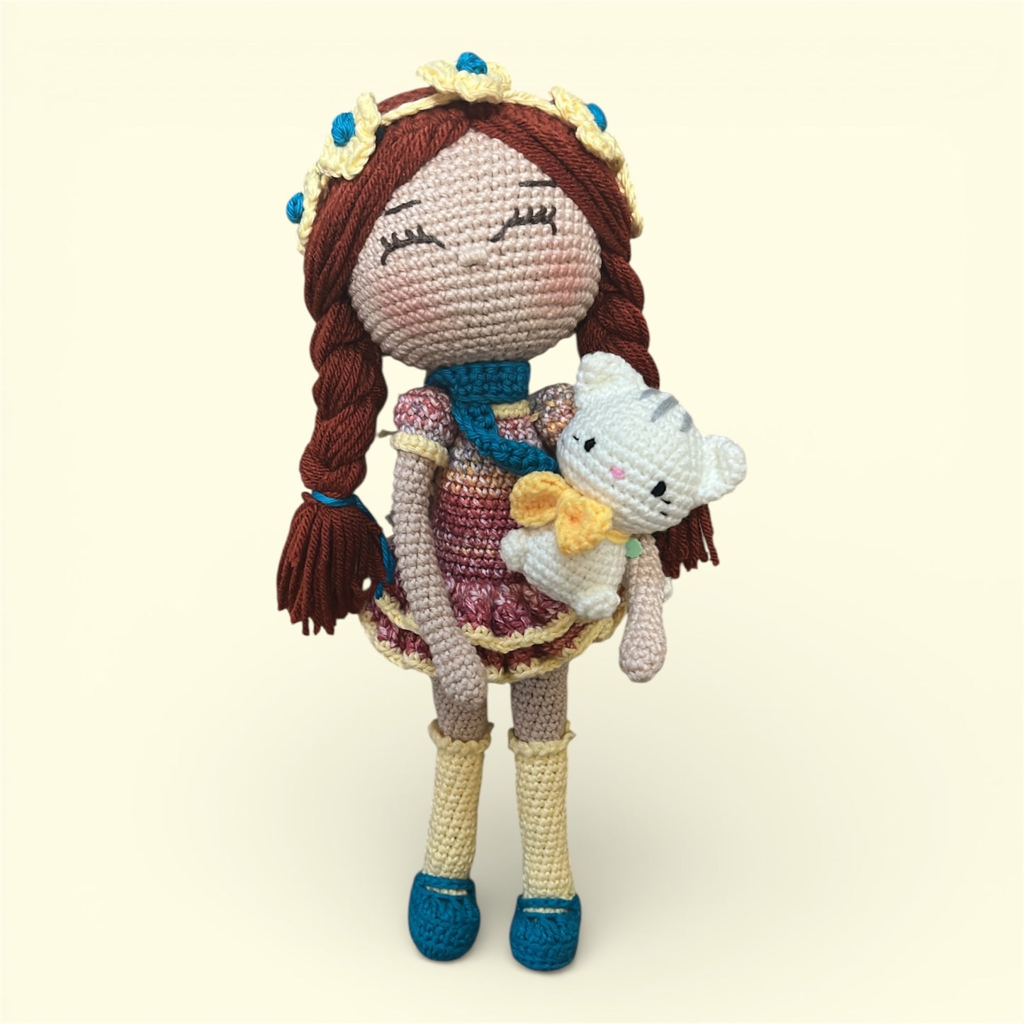 Lumi the Gentle Dreamer  (with Snowbell, her tiny cat companion)