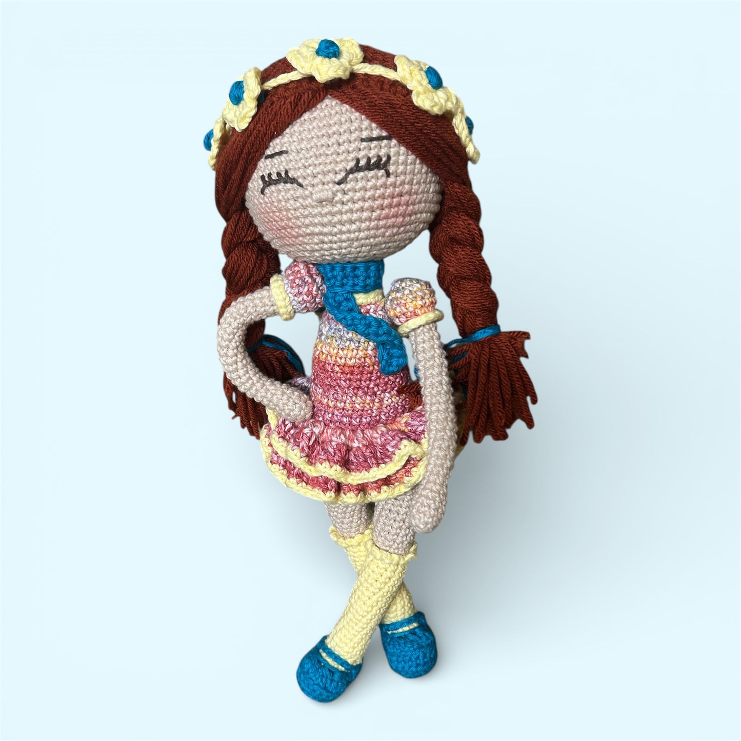 Lumi the Gentle Dreamer  (with Snowbell, her tiny cat companion)